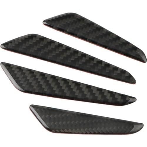 4PCS Car Door Bumper Door Anti-collision Strip Set Edge Bar Crash-Proof Anti-Scratch Car Sticker Protector Trim Accessories