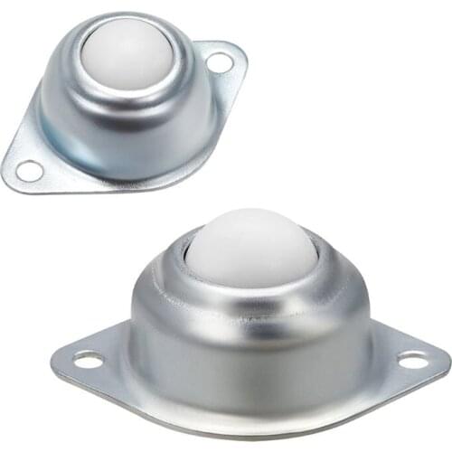 4PCS Universal Nylon Roller Ball Transfer Bearing Caster Round Bull Wheel 23GB