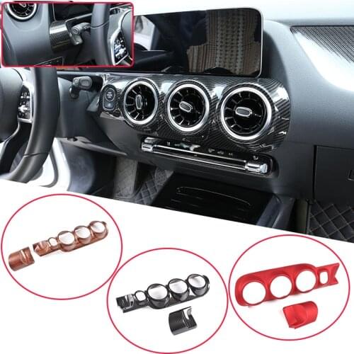 For Mercedes Benz B Class W247 B200 2019-2020 Central Control Air Conditioning Decorative Panel Accessories