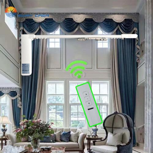 EWAY CASA Customized Motorized Curtain Motor Automatic Curtain Rail Electric Curtains Track for Smart Home No.CM_CMJ_Track1.2N