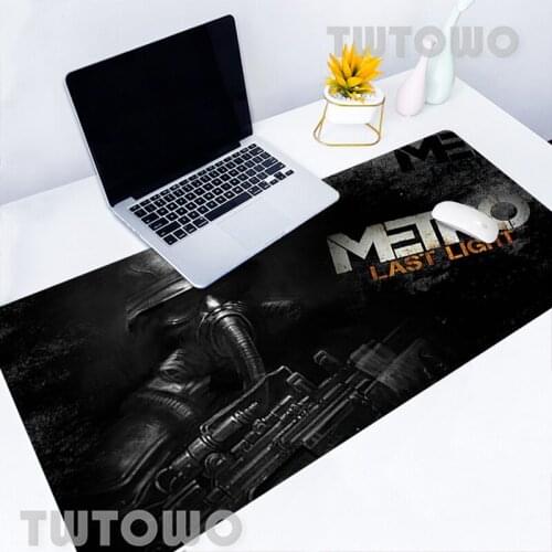 Metro 2033 Game Mouse Pad Computer HD Keyboard Pad Desk Mat Desktop Mouse Pad Mouse Mat Soft Anti-slip Mouse Pad Home Mice Pad