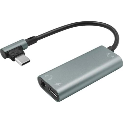 3 In 1 Multifunction 3.5mm USB-C Type-C Headset Adapter PD3.0 Quick Charging Cable Line Type-C Interfaces Docking Station