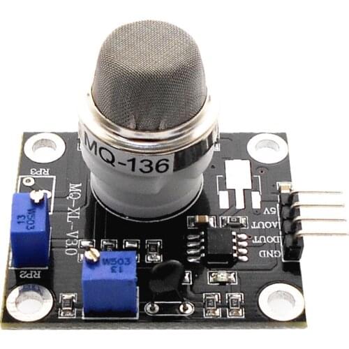 MQ136 hydrogen sulfide qualitative detection gas sensor module with alarm signal light MQ-136