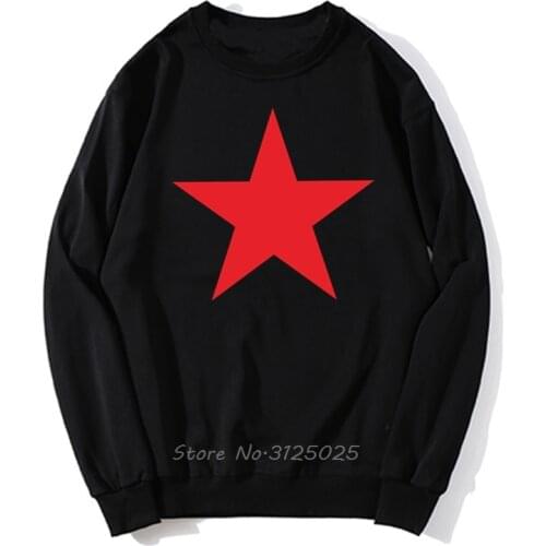 Red Star Communist Nostalgia Soviet Russia Moscow Ussr Military Hoodiemy Men Autumn Winter Pullover Sweatshirt Streetwear