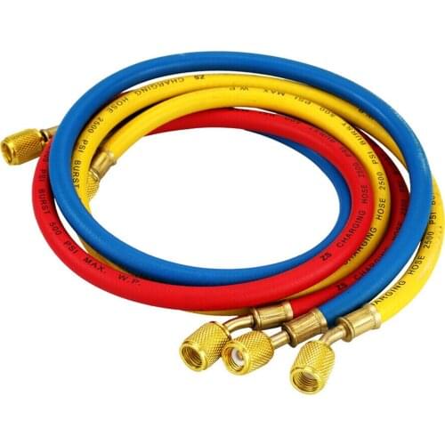 R12 R134a Refrigerant Air-Conditioning Manifold Gauge R134A 80cm Kits
