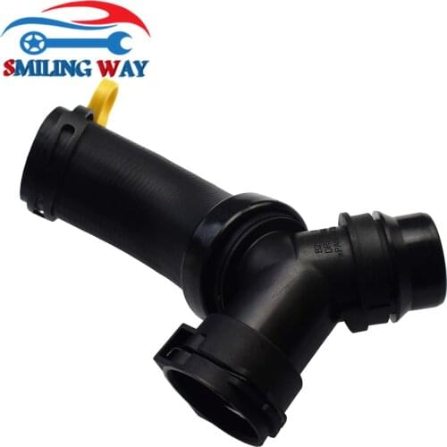 Lower & Upper Thermostat to Radiator Hose Tube Pipe T-Connector For Ford F-150 F150 Lobo Mustang 5.0L V8 DR3Z8566B DR3Z8566A