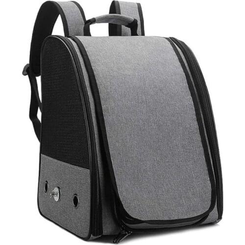 Portable Bird Carrier Cage Bag Breathable Parrot Out Backpack Pet Bird Travel Box Carrier for Large and Small Birds