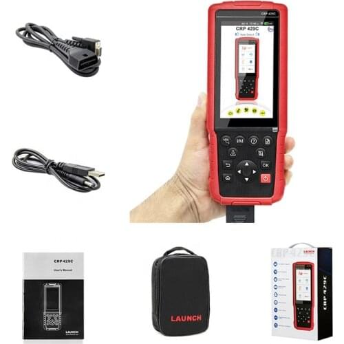 Support Engine/ABS/Airbag/AT X431 CRP429C OBD2 Code Reader obd ii Scanner auto diagnostic tool car