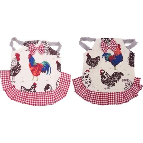 Poultry Hen Chicken Saddle Apron Feather Protector Wings Back Protect Jacket
