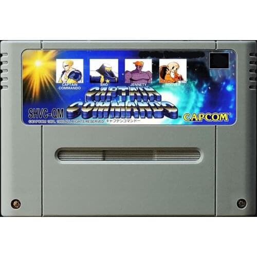 16Bit Games ** Captain Commando ( Japan NTSC Version!! )