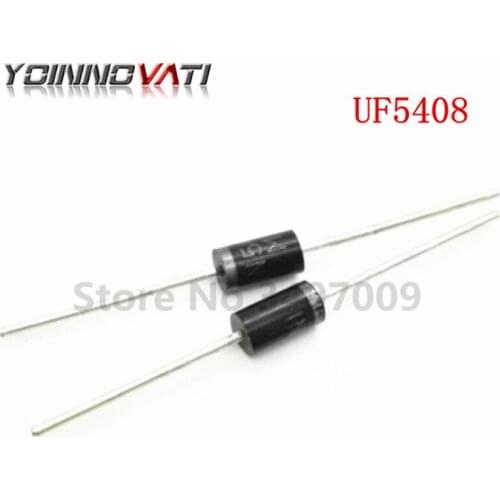 20PCS/LOT UF5408 Recovery Diode 3A 1000V DO-201A diode
