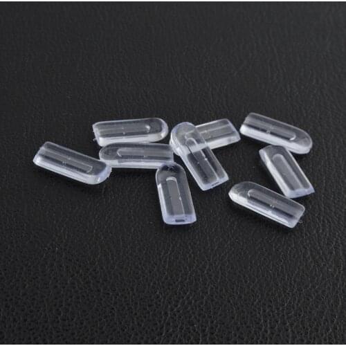 50Pairs(100pcs) Insert type Anti Slip PVC Nose Pads For Eyeglasses Sunglass Glass Spectacles Eyewear