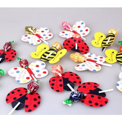 50pcs/lot Animal Lollipop Candy decoration boy girl Baby Shower favor Birthday Wedding Christmas Halloween Anniversary