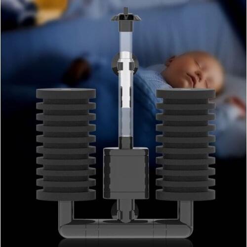 594C Practical Aquarium Submersible Filter Pump Double Biochemical Sponge Fish Tank Air Pump Skimmer Equipment for Water Cir