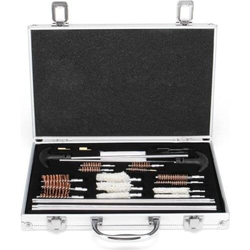 AR15 Caliber .17 .22 .45 etc Cal to Universal Gun Cleaning Tool Kit Rifle Handgun Cleaner Pistol Pipe Mop BRAS Brush Accessory