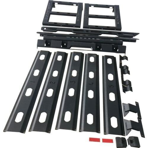 J376 Cargo Basket Storm Roof Rack Luggage Carrier Compatible Jeep Wrangler JK 4 Doors 2007-2017 Free shipping in Russia LANTSUN