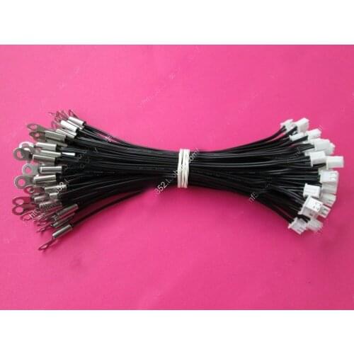 Free Shipping 100pcs/lot stainless steel 3950 NTC Temperature Sensor 50K+-1% 3950 50k sensor 150MM thermistor ntc3950