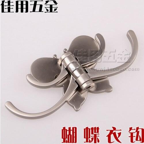 Chaoda exquisite butterfly hook clothing butterfly coat hooks rotary hook