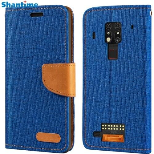 Oxford Leather Wallet Case For Oukitel WP7 With Soft TPU Back Cover Magnet Flip Case For Oukitel WP7