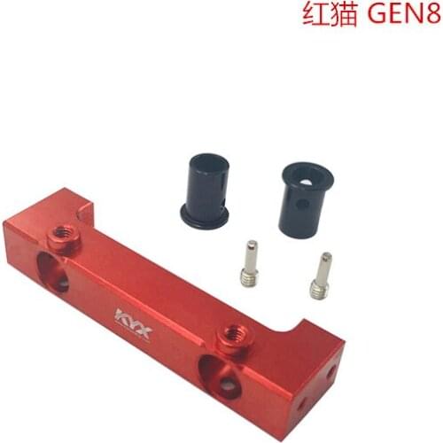 CNC machining all metal front and rear bumper bars for Redcat GEN8