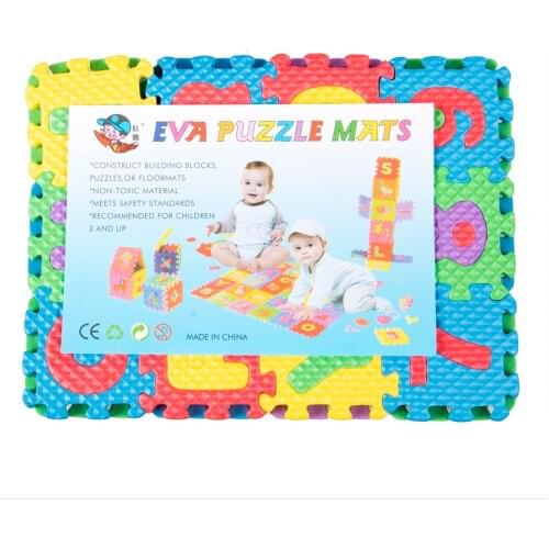 Emmababy 36pcs Soft Eva Foam Baby Play Floor Mat Alphabet Numbers Kid DIY