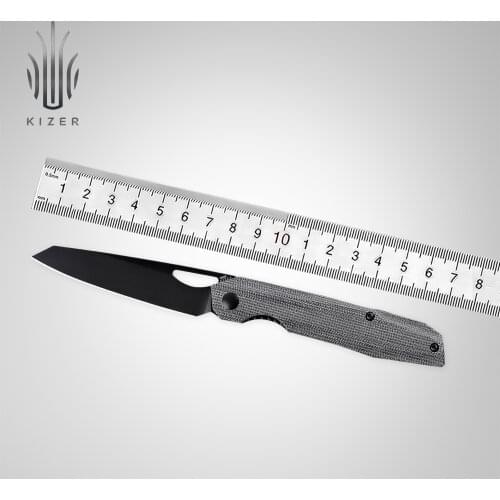 Kizer Mojave Exclusive Knife V4545E1 Genie N690 Blade Micarta Handle Hunting Tactical Tools Outdoor Survival Folding Knives