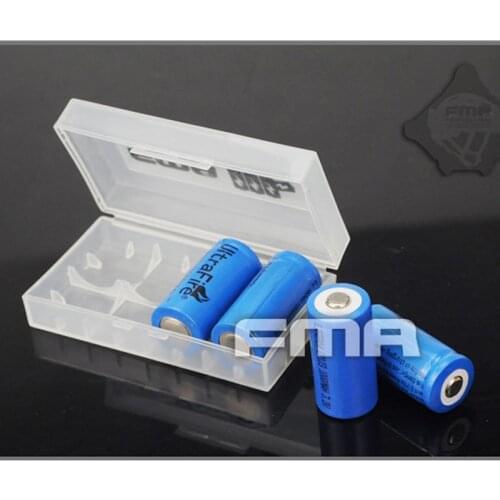 CR123A Battery Storage Box Portable waterproof battery container