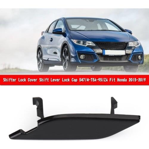 Artudatech Shifter Lock Cover Shift Lever Lock Cap 54714-T5A-951ZA Fit For Honda 2015-2019 Car Accessories