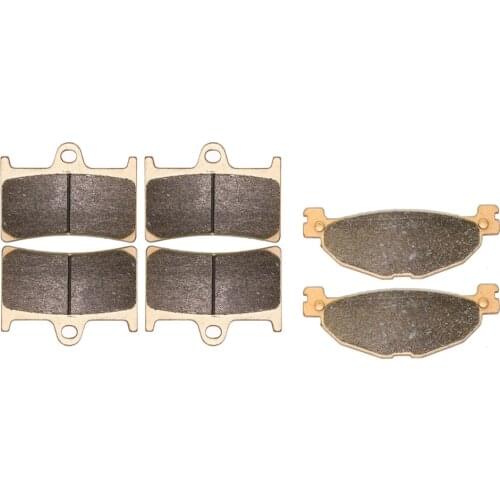 Brake Pill Pads Set for YAMAHA Street XV1900 XV 1900 Stratoliner 2006 2007 2008 2009 Front Rear
