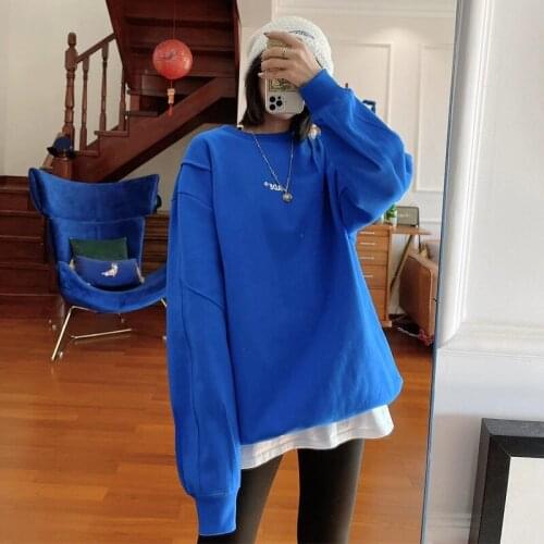 2021 New Autumn Elegant Unisex Sweatshirt Fashion Letter Print Women Pullovers Loose Casual High Quality Men Pullovers T529