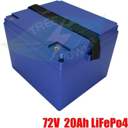 Factory Wholesale 72 Volt Lithium Ion Battery 72V 20Ah Lifepo4 Battery Pack For Electric Rickshaw