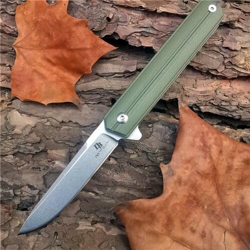 Outdoor Tactical Camping Hunting Survival Pocket Quick Folding Knife G10 Stainless Blade Ball Bearing Portable Fishing Edc Tool