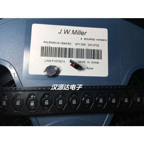 PM3316-150M-RC 3316-15UH 20% 3A 22MHZ BOURNS SMD power inductors
