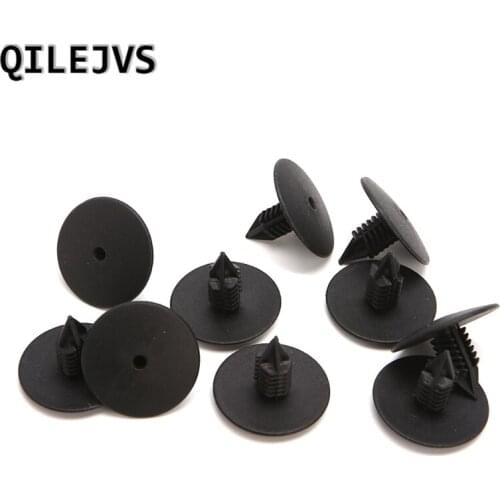 QILEJVS 10x Wheel Arch Lining Splash Guard Trim Clips For Renault Clio MK2 Scenic Megane #1