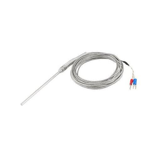 K Type 7.7mm Thread Thermocouple Temperature Measurement Sensor 9.8ft