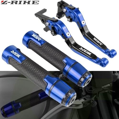 Motorcycle Brake Clutch Lever Extendable Adjustable Hand Grip Handlebar For YAMAHA YBR125 YBR 125 2005-2014 2013 2012 2011 2010