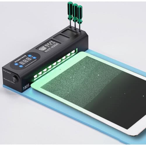 CPB LCD Screen Separator Dust Detection Lamp LCD Heating Separation Tool Machine Heating Platform for Phone iPad LCD Disassembly