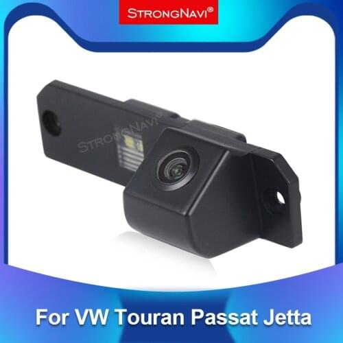Strong navi 170° HD CCD Car Rear View Camera For VW Touran Passat Jetta Caddy Golf Plus Multivan T5 Transporter Skoda Superb