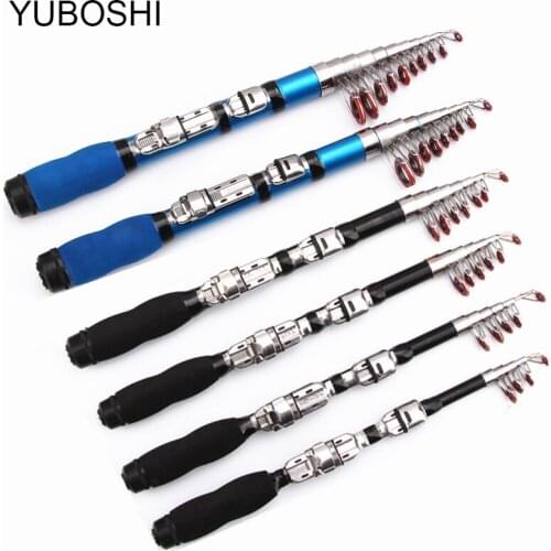 YUBOSHI casting sea boat carp fishing rod spinning hard spinning rod 2.7m for ultra light telescopic fishing rod carbon HG018