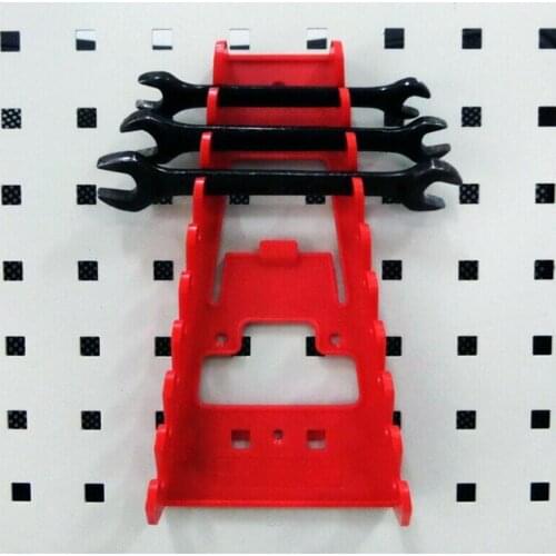 1PC Plastic Wrench Organizer Tray Sockets Storage Tools Rack Sorter Standard Spanner Holders Wrench Sorter Holder