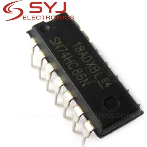 5pcs/lot HD74LS86P 74HC86AP SN74HC86N DIP14 Quality assurance Low price selling In Stock