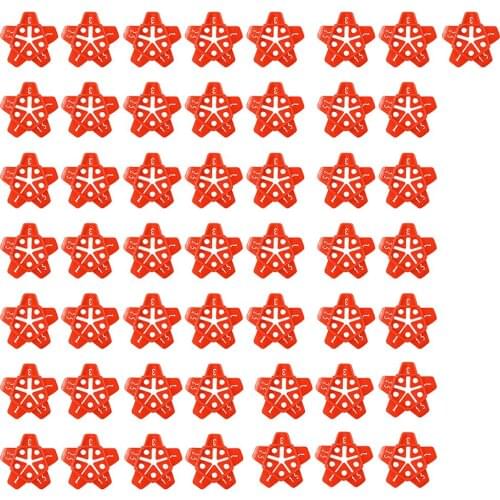 50pcs 1/1.5/2/2.5/3mm Wall Tiles Ceramic Gap Locator Artifact Cross Tile Leveling System Gap Floor Construction Tools