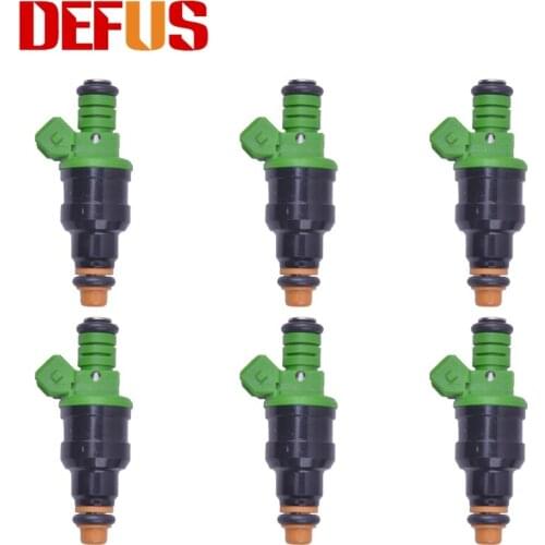 6X Fuel Injector Bico 0280150710 For Ford Aerostar 3.0i Windstar A3 3.8 V6 0 280 150 710 K.M Engine Nozzle Injection Valve 86-92