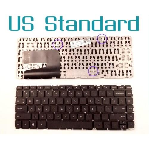 US English Version Keyboard for HP Pavilion 240 G2 245 G3 14-w000 14-r000 14-g000 14-n202la 14-n005la Laptop NO Frame