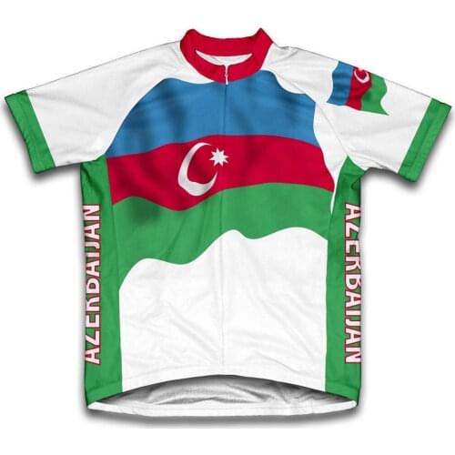 Azerbaijan More Style Men classic cycling team short sleeved bike Road Mountain Clothing Maillot ciclismo outdoor bike jersey