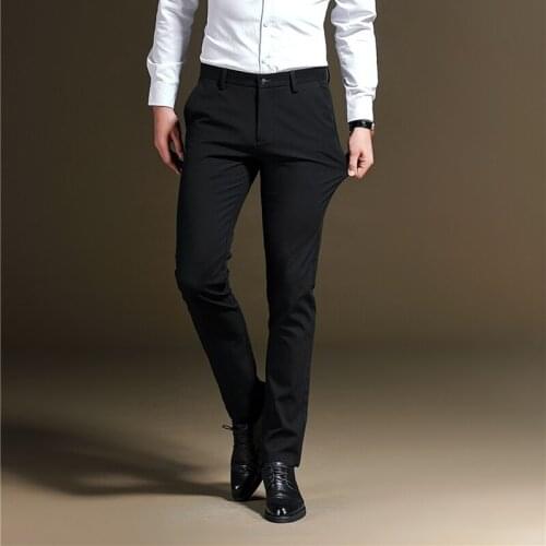 MRMT 2021 Brand Autumn Winter New Mens Trousers Recreational Thickened Straight Cylinder Pants for Male Youth Fashion Trouser