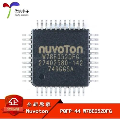 Genuine original patch W78E052DFG PQFP-44 6T / 12T 8051 single chip