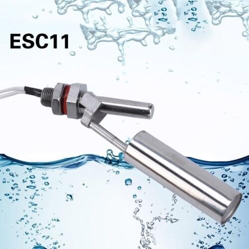 ELECALL Water Level Controller Sensor Liquid Float Switch Tower Tank Pool Stainless Steel ESC11