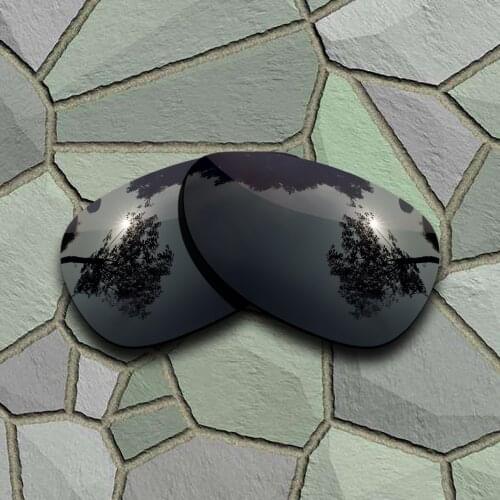 Grey Black Sunglasses Polarized Replacement Lenses for Oakley Felon