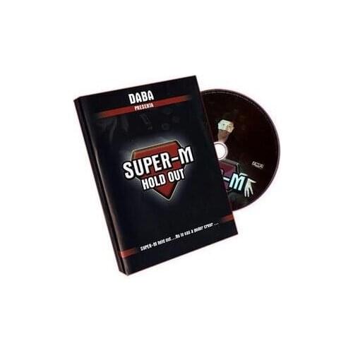 Super M Hold Out (DVD And Gimmick) - Close Up Magic,Magic Tricks,Card Magia Props,Illusions,Accessories,Object Vanishing